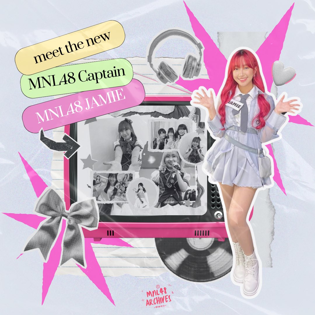 𝙈𝙉𝙇48 𝙉𝙚𝙬𝙚𝙨𝙩 𝘾𝙖𝙥𝙩𝙖𝙞𝙣 ˖˚⊹ ꣑ৎ

JAMIE is officially the NEW CAPTAIN of MNL48. From her killer performances to her unstoppable passion, Jamie is ready to take MNL48 to the next level! The future is bright, MNLoves! ⋆˙⟡

 #MNL48RebootAndRise #MNL48 <a href="/mnl48official/">MNL48</a>