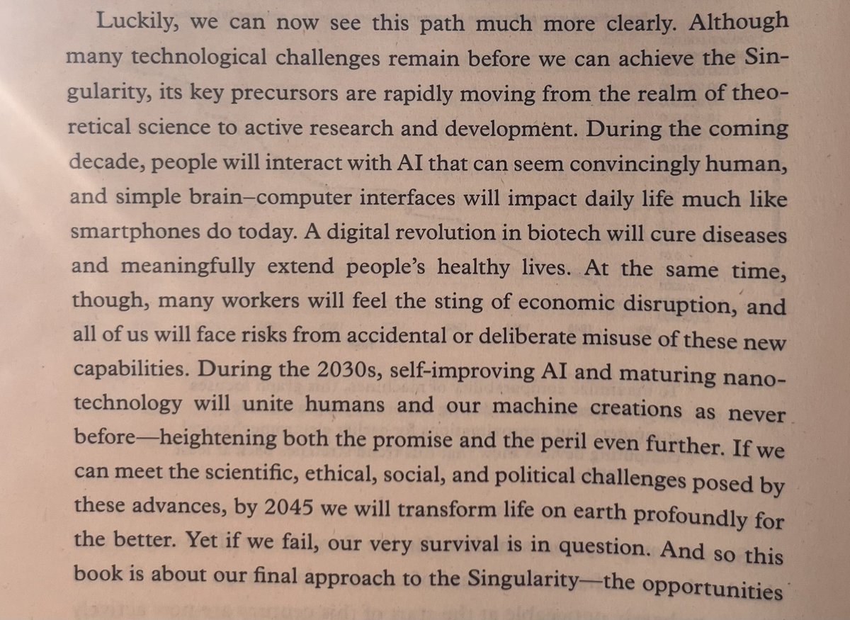 sameeeeeeep's tweet image. Singularity was science fiction 10 years back, but now it’s inevitable. Not too long from now, we will have people entering the last prompt that leads to them merging with AI. Hopefully before countries bomb each other to oblivion.
