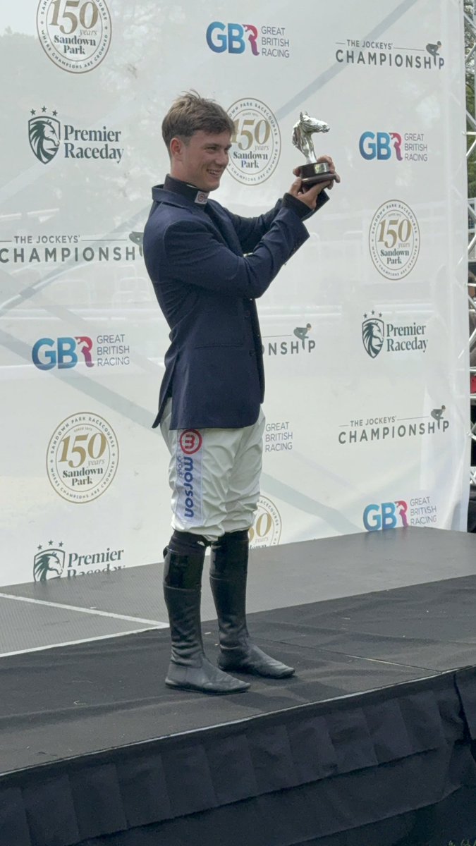 Thrilled for Freddie Gingell, a future champion jump jockey!