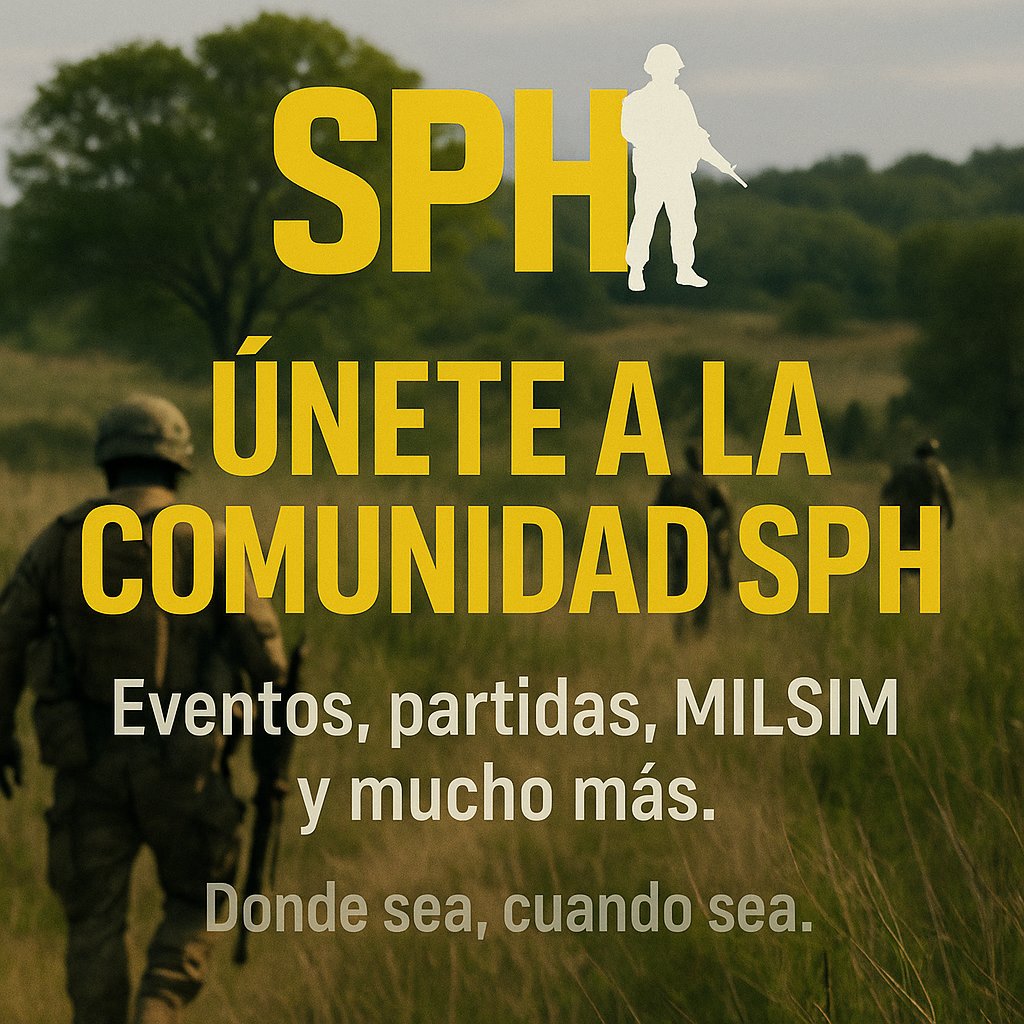 🎖️ ¡Únete al Discord oficial de SPH!

Eventos, partidas organizadas, comunidad activa y todo lo que necesitas para vivir Squad al máximo.
Entra y forma parte del pelotón: discord.gg/eUzE3KGREX
#SquadGame #Discord #SPH