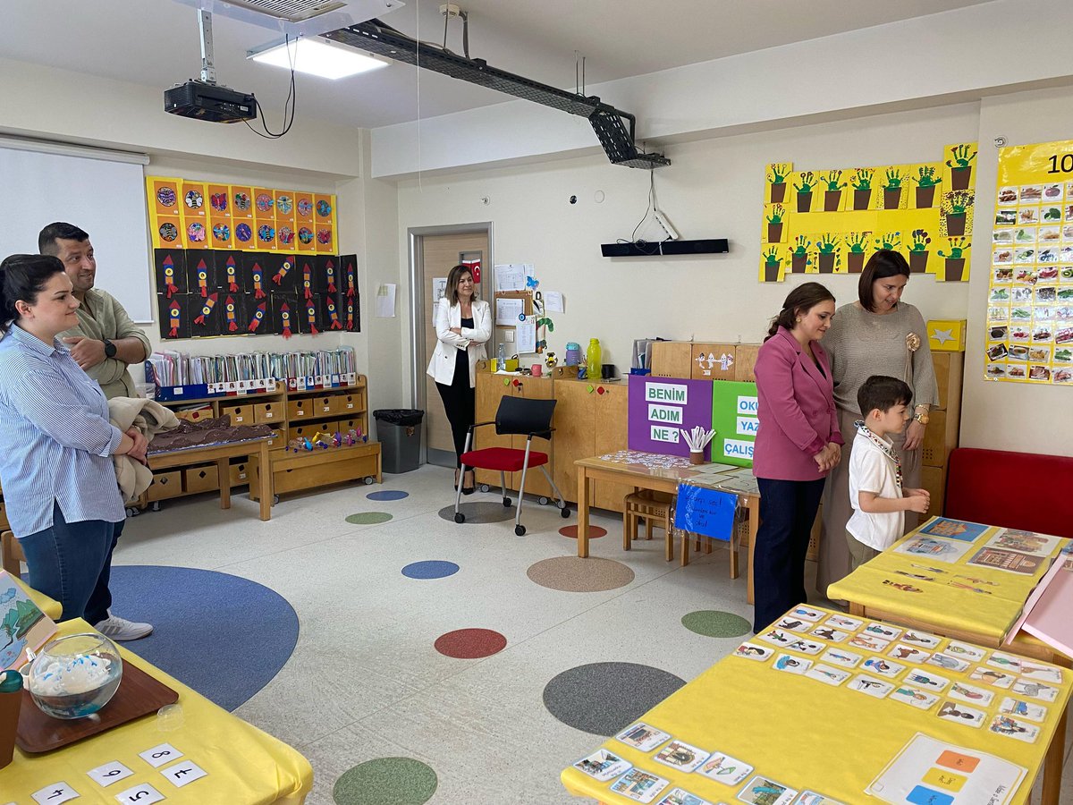 BKkarsiyaka's tweet photo. Okul öncesi öğrencilerimizin dönem boyunca edindikleri kazanımları sergiledikleri “Portfolyo Etkileşim Günü” velilerimizin de etkin katıl��mıyla keyifle gerçekleştirildi❤️💙

#sırasende 
#bahçesehirkoleji https://t.co/jLcSuOVHnO