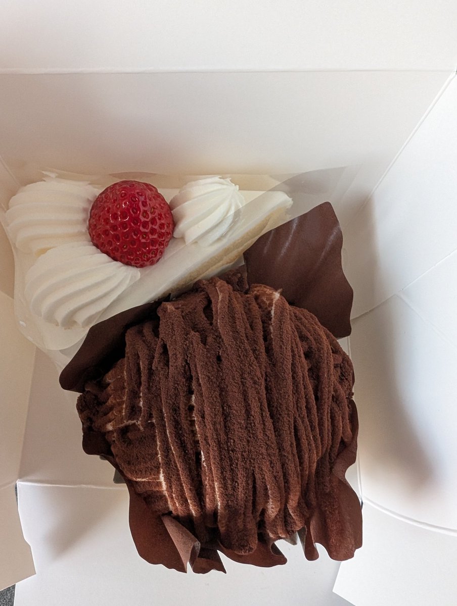 ケーキ🍰
独り占め笑