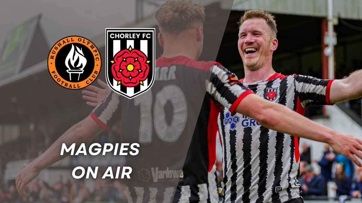 Chorley FC (@chorleyfc) on Twitter photo Can't make the trip down to <a href="/ROFCOfficial/">Rushall Olympic FC</a> this afternoon?
Fear no more, <a href="/Pete_Tscherewik/">Pete Tscherewik</a> will be providing live audio commentary alongside <a href="/Ryan____Jacobs/">Ryan</a> direct from Dales Lane!
We'll post a link here once the broadcast is up and running. Can't make the trip down to <a href="/ROFCOfficial/">Rushall Olympic FC</a> this afternoon?
Fear no more, <a href="/Pete_Tscherewik/">Pete Tscherewik</a> will be providing live audio commentary alongside <a href="/Ryan____Jacobs/">Ryan</a> direct from Dales Lane!
We'll post a link here once the broadcast is up and running.