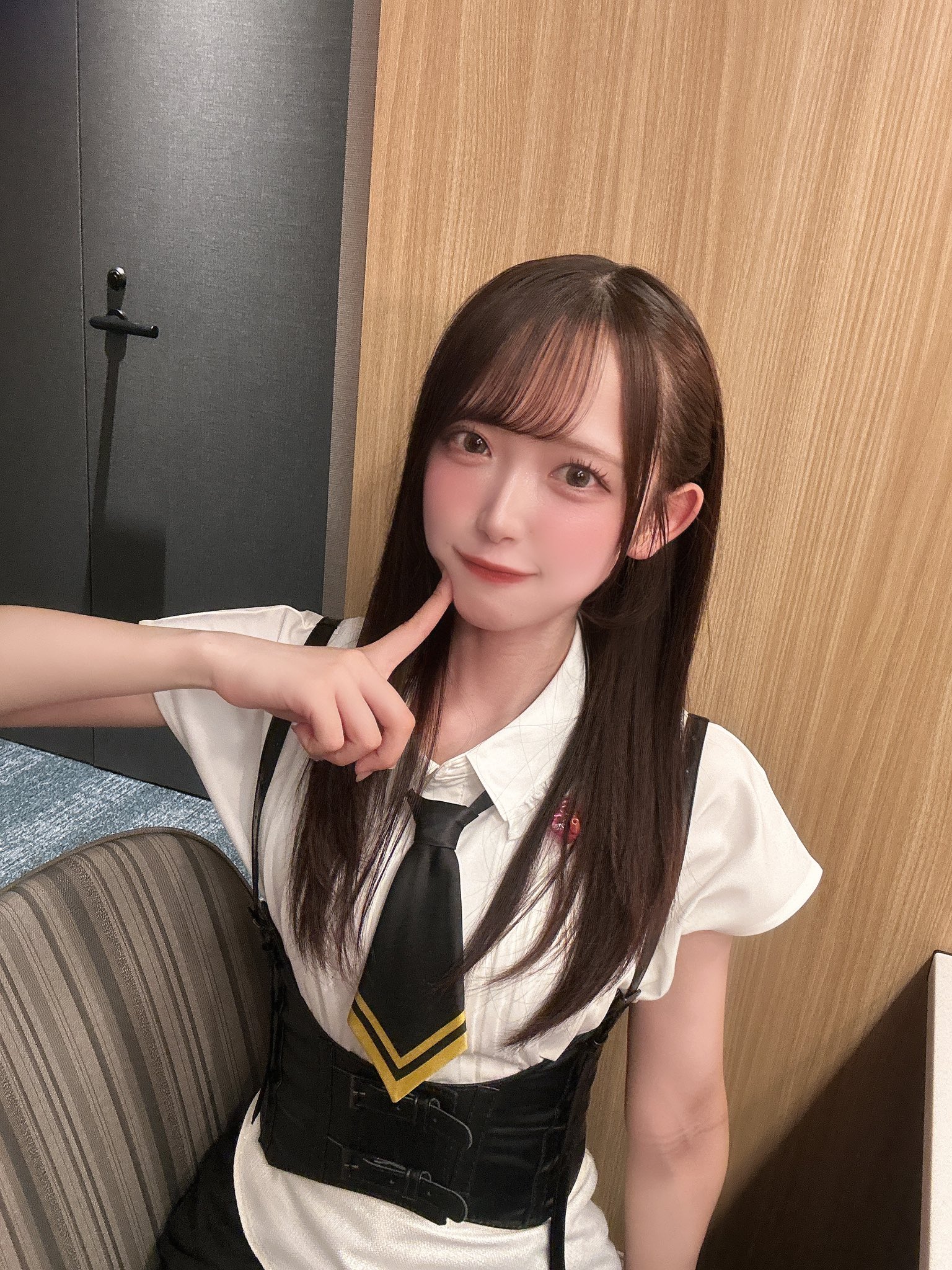 ♡葉日月様♡オーダー♡ これはOL風オーディションの日💄 この日はちょっと暑かったね