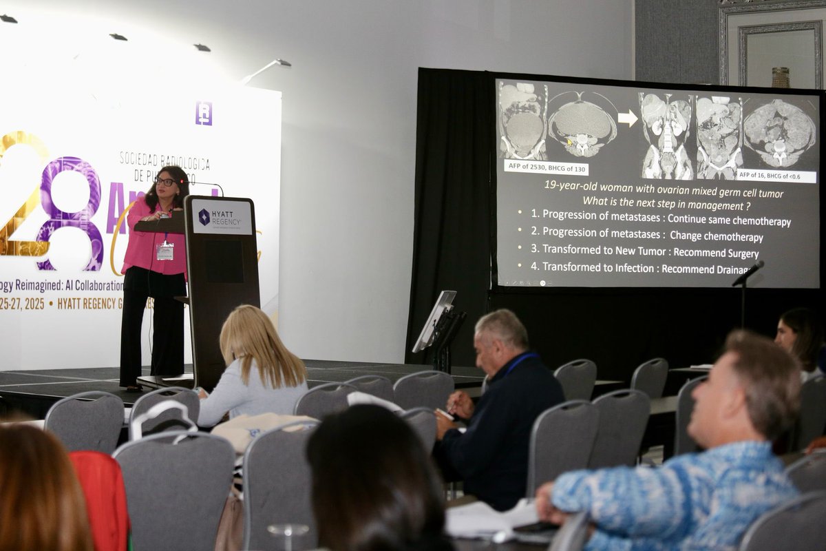 Christine Menias, MD —&gt; Abdominal Oncology Cases from the Cooky Jar and CT of Intestinal Ischemia. #radiology #radiographics #socrad2025 #radleaders #womeninradiology #oncology