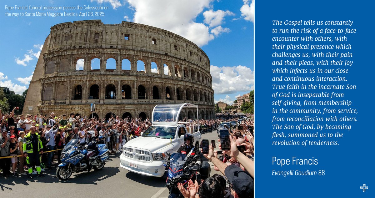 May the Angels lead you into paradise. 

Rest in peace, Pope Francis.