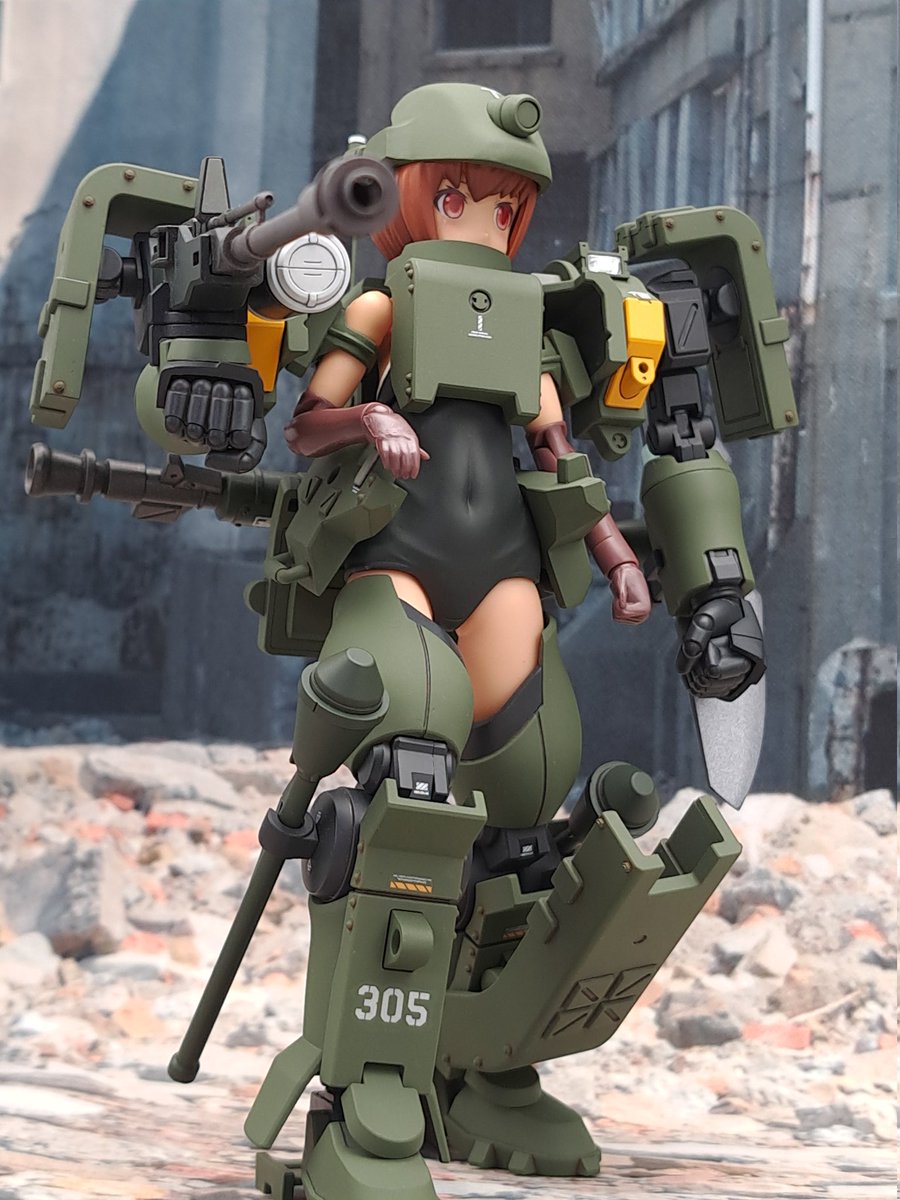 zkenzf78's tweet image. ティエレンの劇中イメージカットを…と思ったけど、
タオツーとかの飛行系ならまだしも、何もできずにやられてる画しか思い出せないな😅
そういう役回りだから仕方ないけども
#MS少女
#春のMS少女自慢