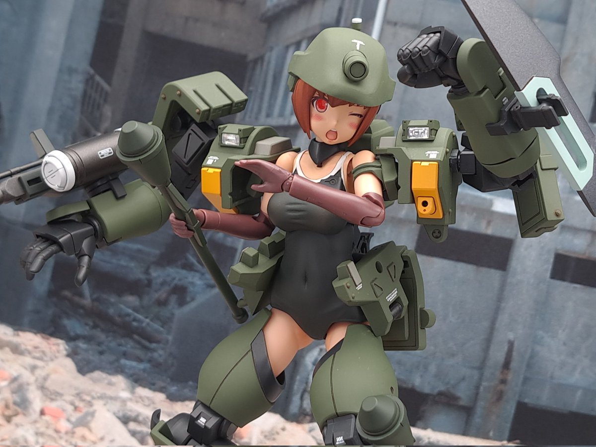 zkenzf78's tweet image. ティエレンの劇中イメージカットを…と思ったけど、
タオツーとかの飛行系ならまだしも、何もできずにやられてる画しか思い出せないな😅
そういう役回りだから仕方ないけども
#MS少女
#春のMS少女自慢