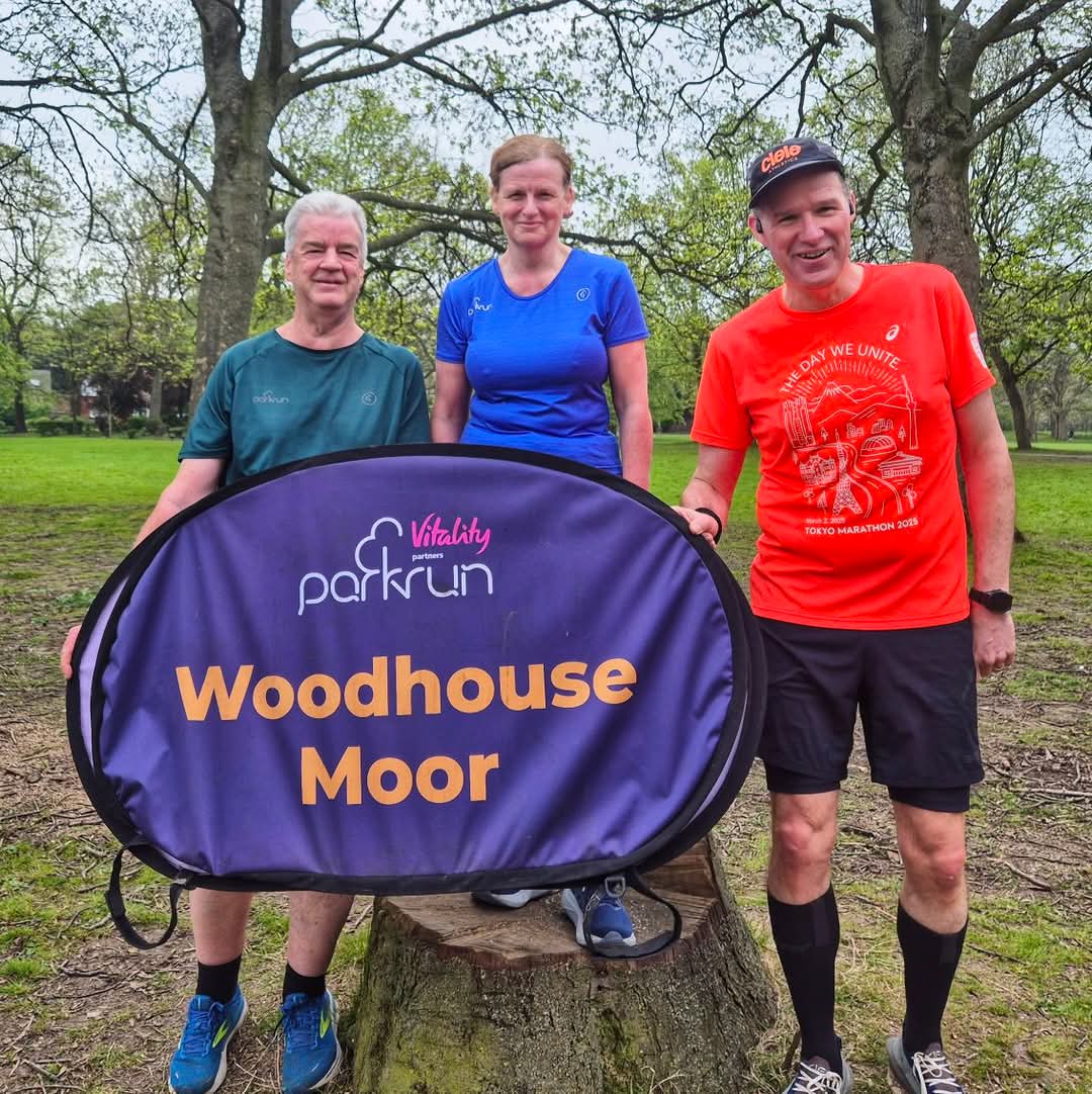 OK, it's not an 'official' milestone, but if running your 600th parkrun isn't worth a photo and a shout-out, then I don't know what is!

🎉 Well done Jo (centre)

We had 647 finishers today😀
Thank you volunteers!