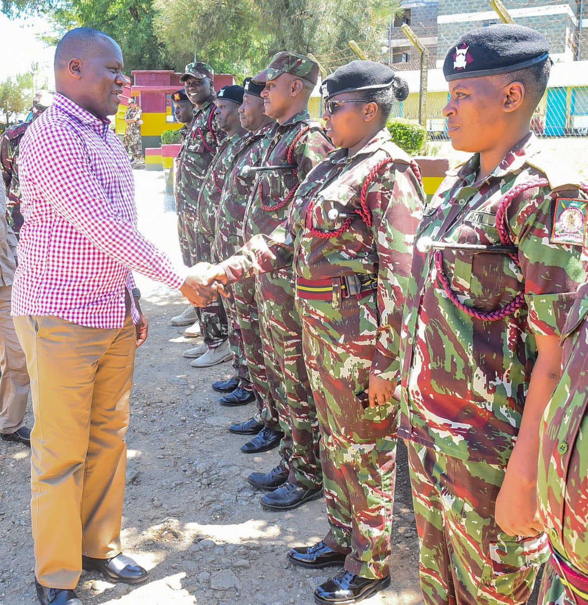 DIG APS VISITS ASTU HEADQUARTERS

The Deputy Inspector General of the Administration Police Service (APS), Mr. Gilbert Masengeli has this afternoon visited the Anti-Stock Theft Unit (ASTU) Headquarters in Gilgil, Nakuru County. He was received by the ASTU Commandant, Mr. Joseph