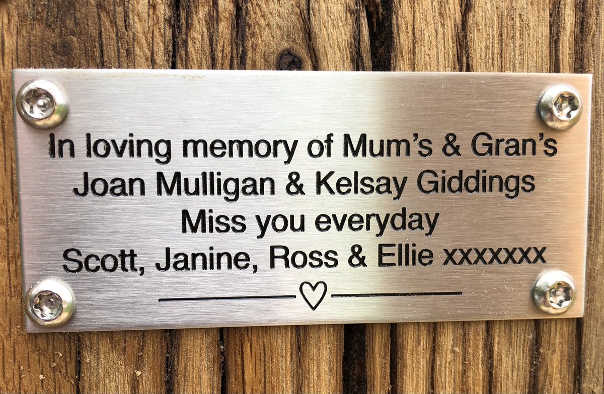 Lovely ‘We remember’ ceremony &amp; installation at East Carlton Park created by Cransley Hospice Trust 💚