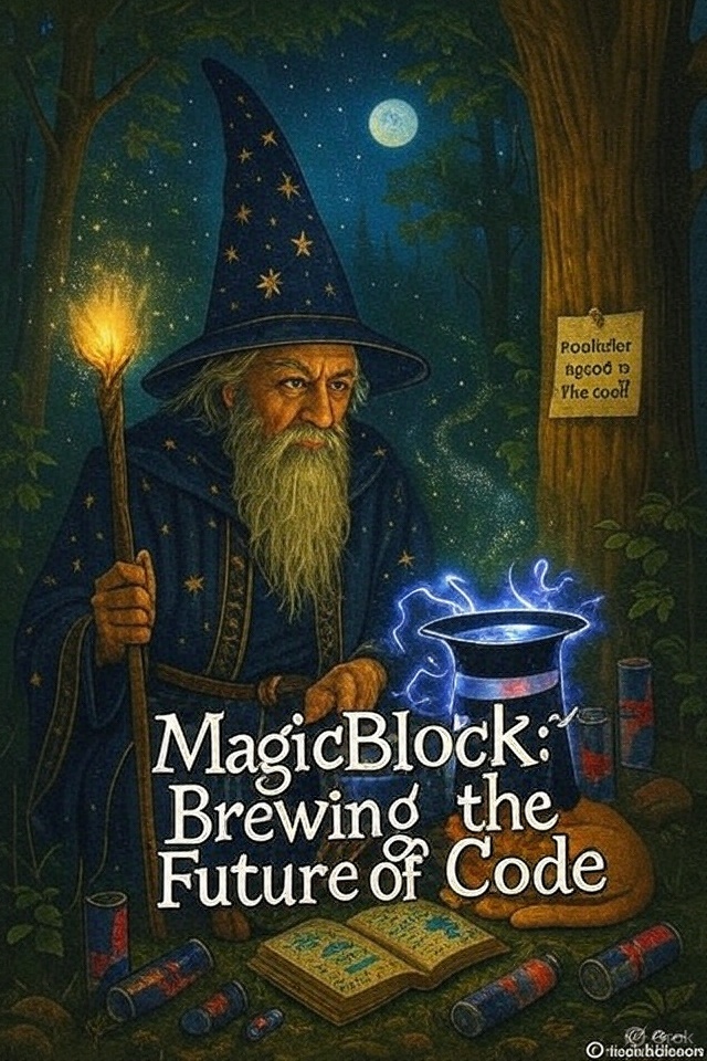 Struggling33006's tweet image. Feeling like a wizard after finally debugging my code!  #MagicBlock #CodingWizard @magicblock
&quot;