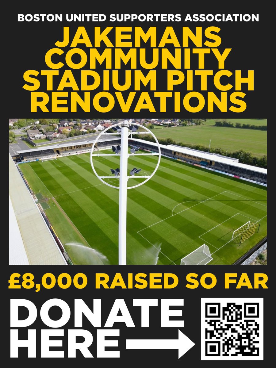 We have now raised £8,000 for the JCS pitch renovations, thank you to everyone who has donated. Stay tuned for more updates.

Please visit gofund.me/84db16dd to make a donation, or we are in Ellenders today for cash/card donations.