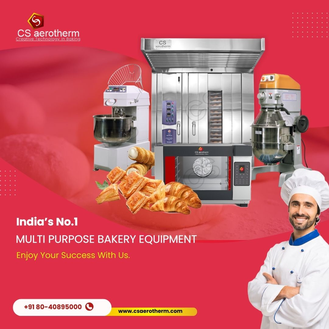 CSAPL1's tweet image. Power Your Bakery Dreams with Multi Purpose Equipment!
csaerotherm.com
Tel - +918040895000
#BakerySolutions #CSAerotherm #PrecisionBaking #QualityMatters #BakeWithTheBest #IndustrialOvens
#BakersChoice #MultipurposeEquipment #BakeryLife #FoodEquipment #BakeEasy