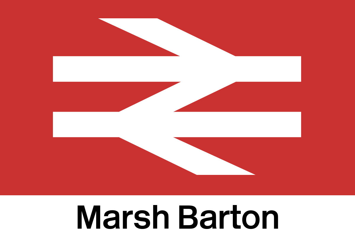 railstations's tweet image. 2585: Marsh Barton. On the south side of Exeter, this 2023 station offers immediate access to the River Exe and a number of parks adjacent to it. The station had been planned for construction as far back as 2017 with an aim to open it in December of that year.