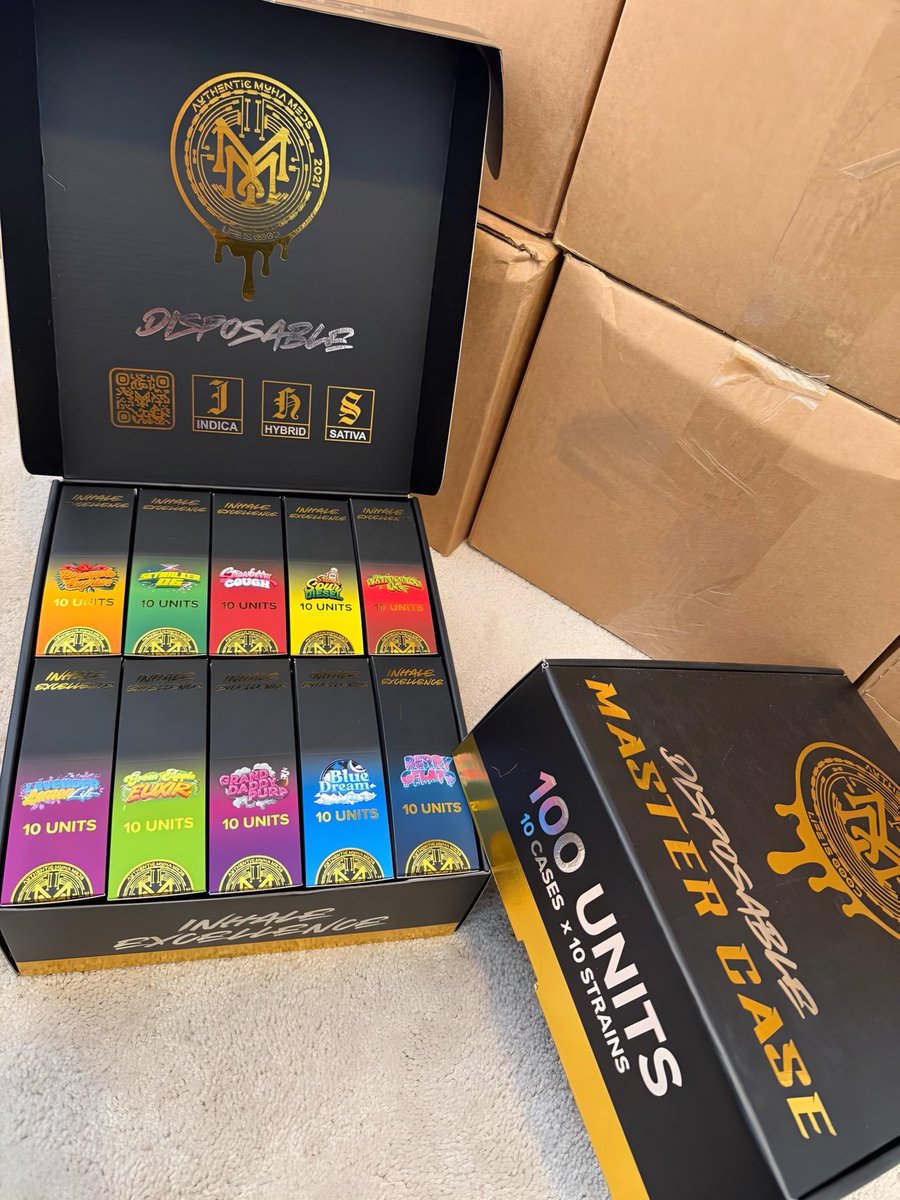 BankDelivery's tweet image. New Muha meds 

Master boxes $$600