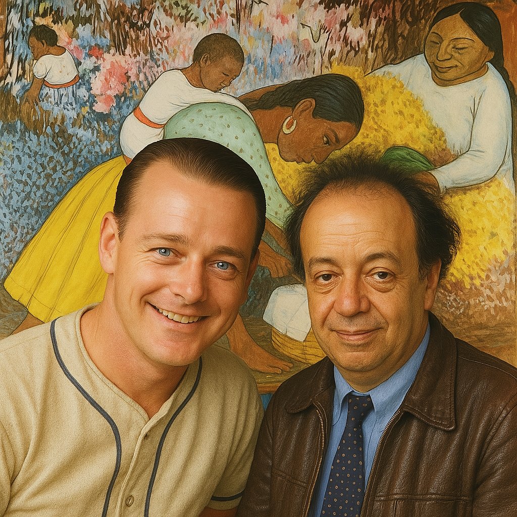 timmanners's tweet photo. @MuseumModernArt On May 14, “Flower Sellers,” an original Diego Rivera the Mexican master gifted to  Yankees ace Waite Hoyt will go on the block at Sotheby’s: https://t.co/ApnJDT3zMX https://t.co/AtwfzGzYTg