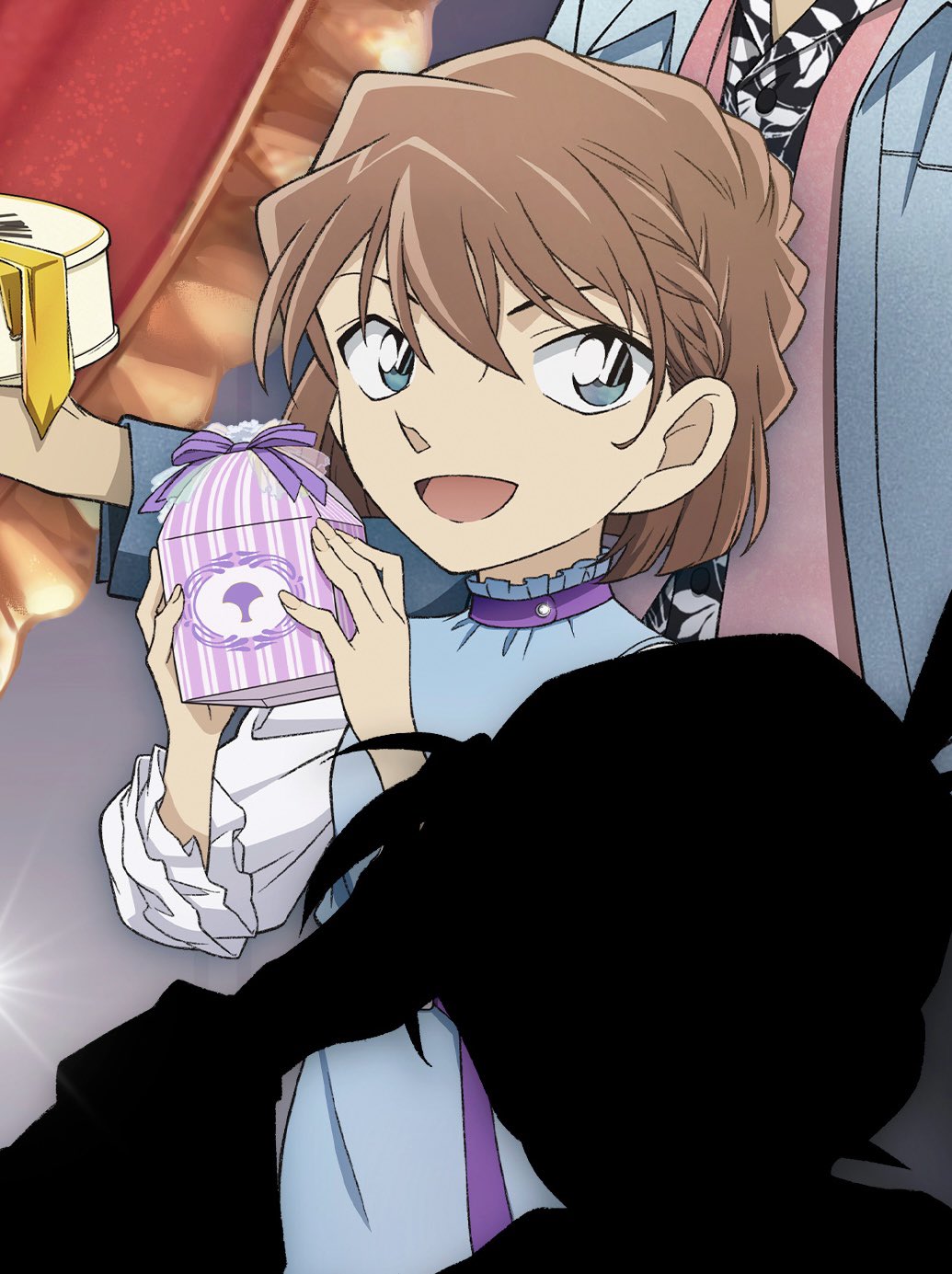 名探偵コナン 灰原哀 プレイマット ラバーマット マウスパッド デスク