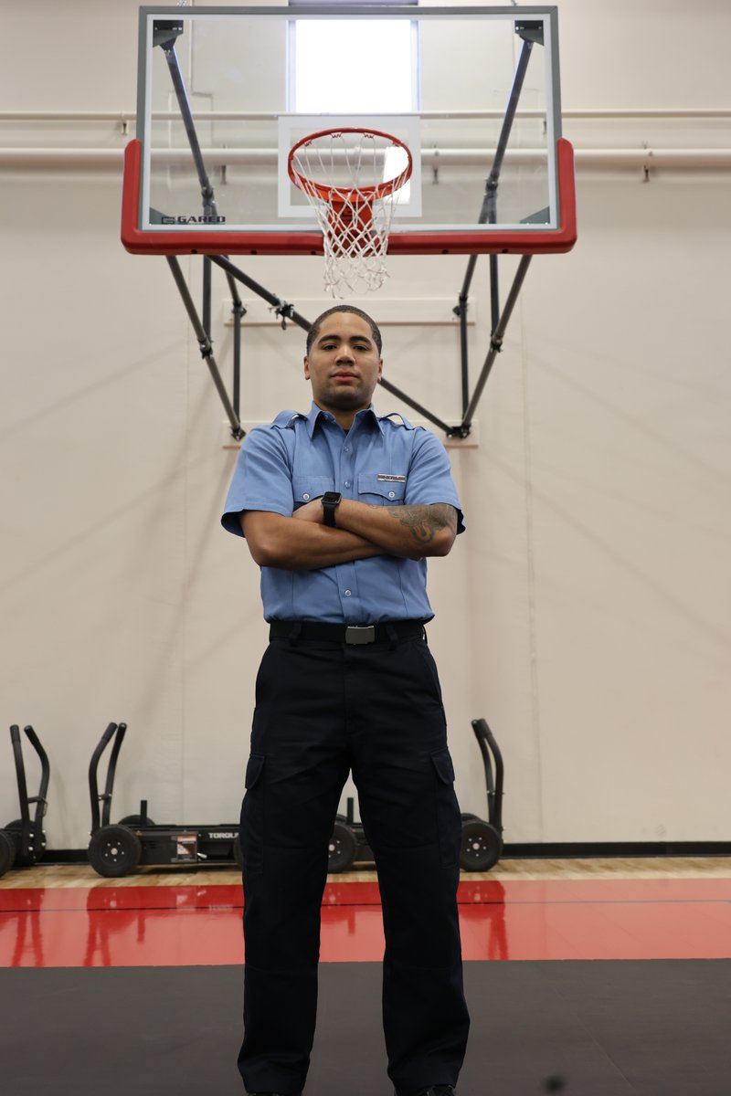 IFD_NEWS's tweet photo. Bringing an Associates Degree in Liberal Arts from Dakota college of Bottineau, ND 29 year old Deylon "Goldie" Hunt joins #IFDRecruitClass90 and says "God steered him toward the fire service." Best described as Persevering , Resilient and Christian, Deylon is an Indy native and https://t.co/kmEpD0P9xq