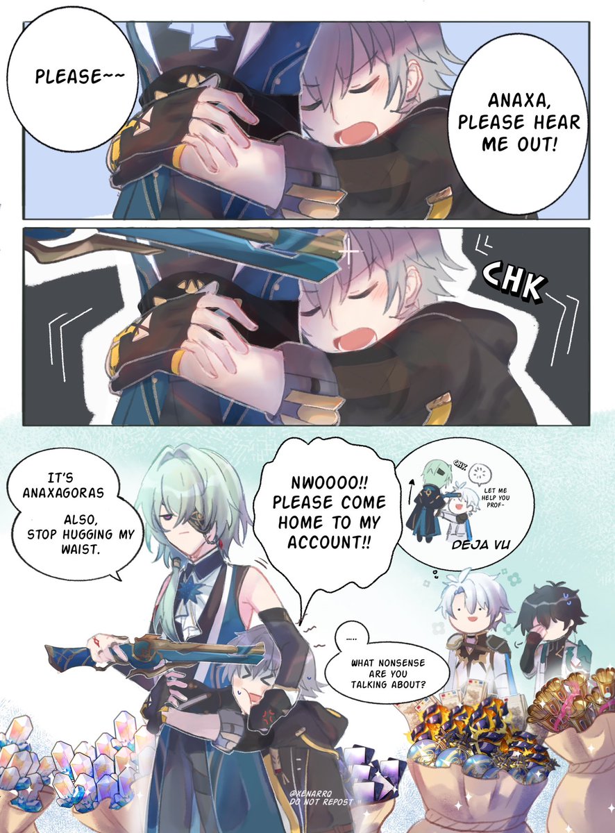 xenarrq's tweet photo. May your professor come to your account safely!!!

#anaxa #HonkaiStarRail #caelus #phainon #danheng https://t.co/HgLuqwba9c