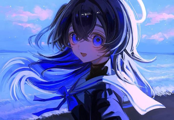 波打ち際 