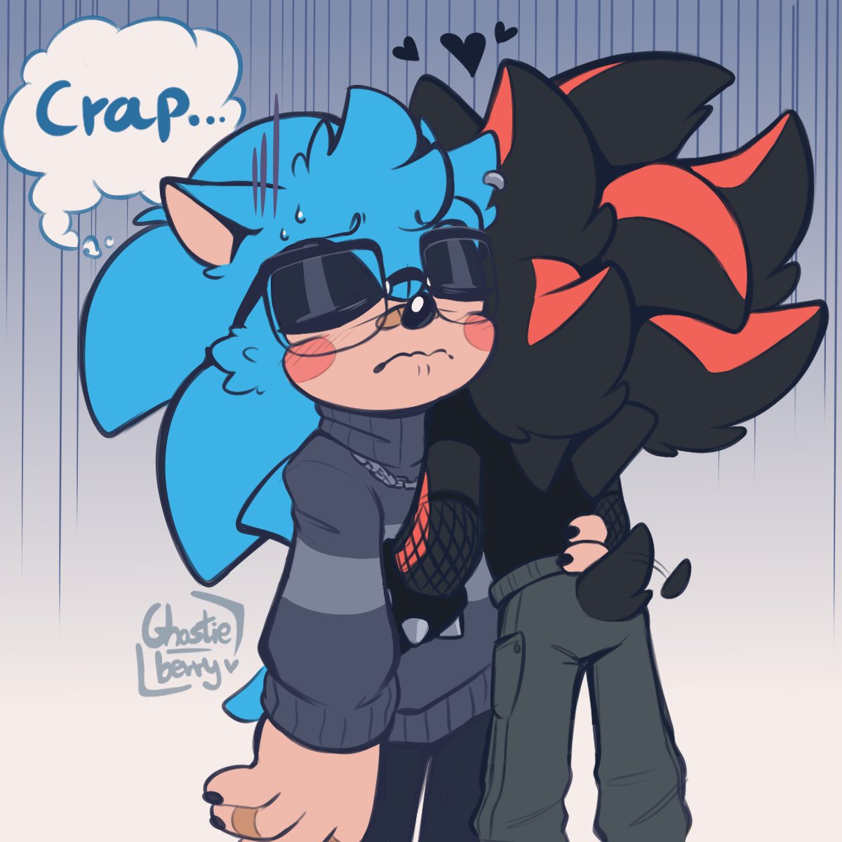 ghostie_berry's tweet photo. Still thinking about them.. 
#sonadow https://t.co/9abcONCphv
