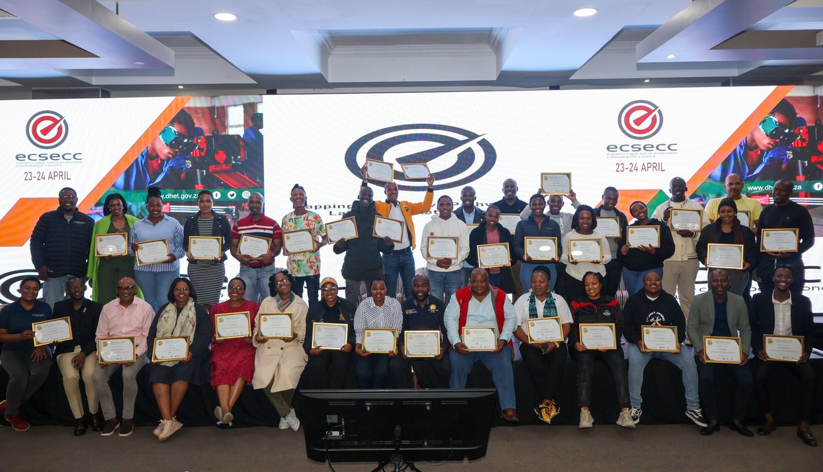 TVET Colleges are key to breaking down barriers to employment, says Premier Mabuyane.

Full article▶️: ecsecc.org/newsitem/tvet-…