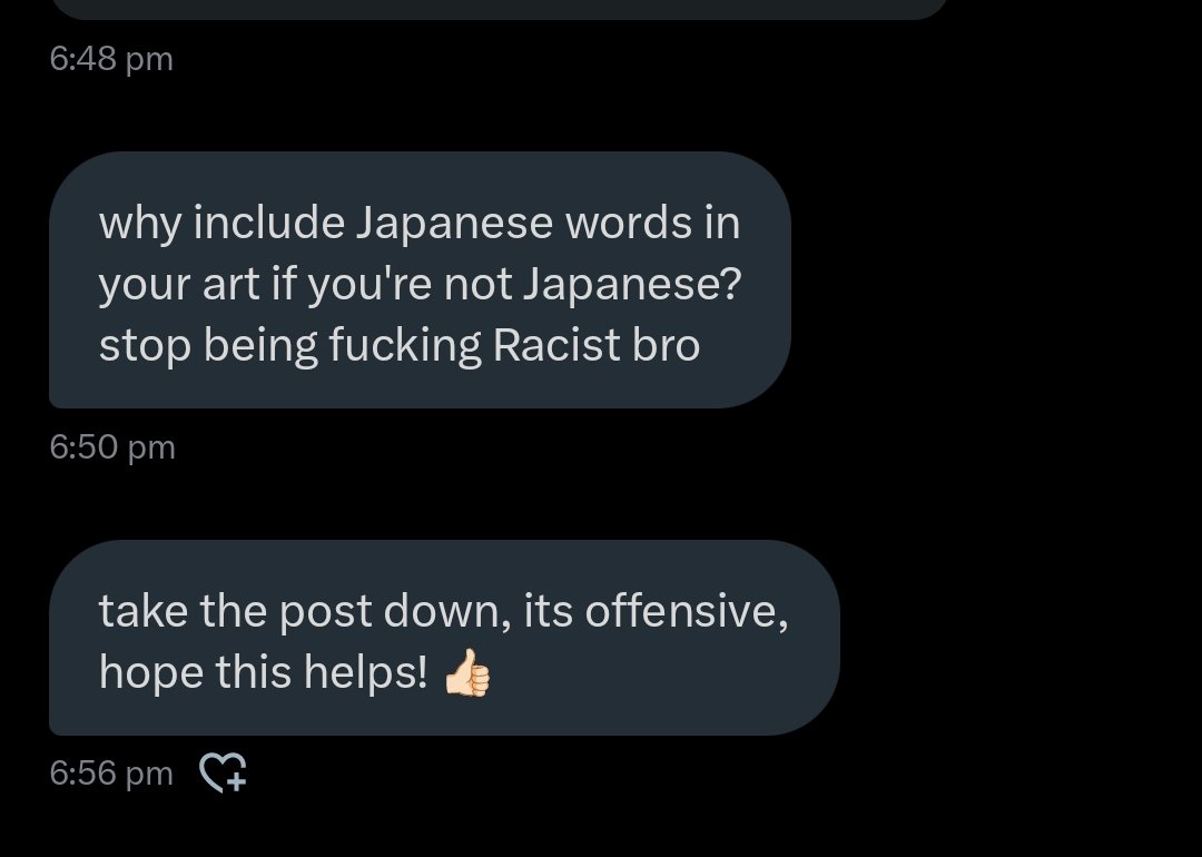 1. ITS CHINESE
2. IM CHINESE
3. why are you assuming shit????