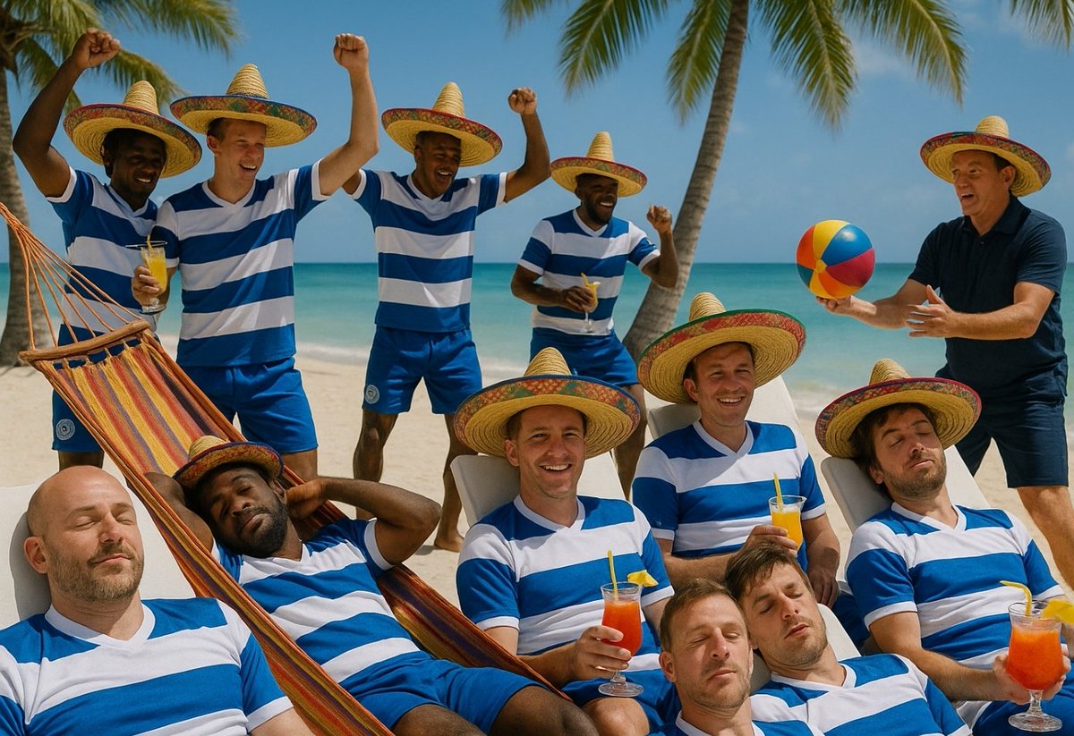 #QPR players really up for today's game....
#QPRBUR
#onthebeach
#holidaysarebetter