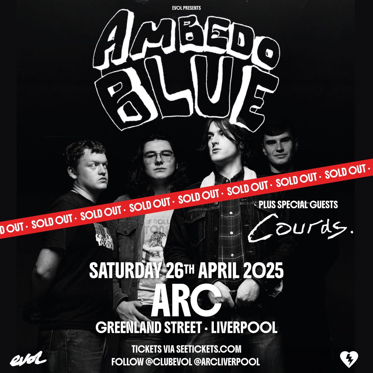 Headline at the <a href="/A_R_C_liverpool/">A.R.C @ Camp&Furnace Liverpool</a> tonight sold out. Stage time 9pm, doors at 7! See you there 🫡