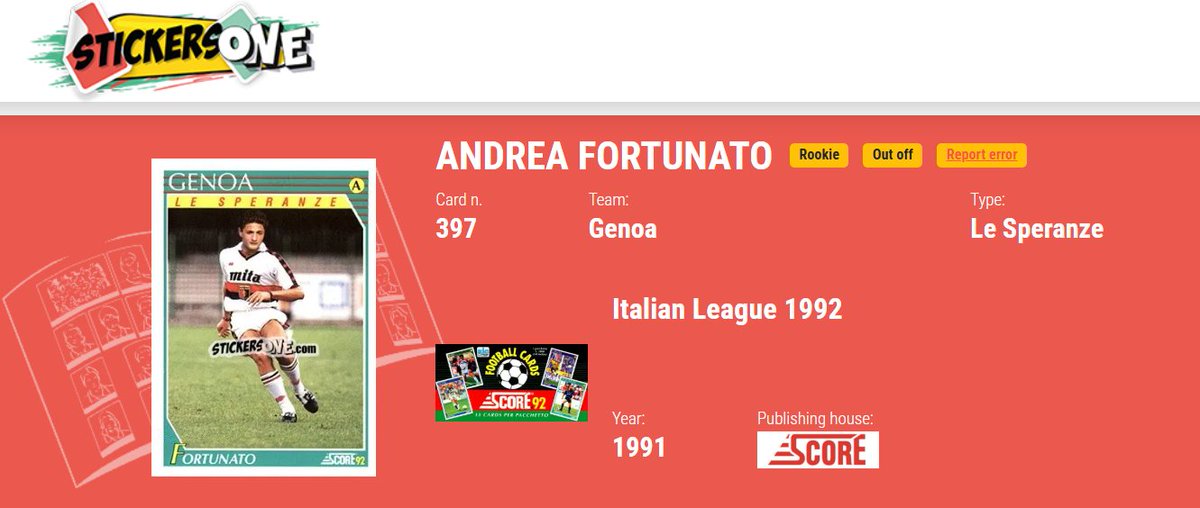 Actually_Soccer's tweet photo. #ANDREAFORTUNATO #FORTUNATO #SCORE #CALCIOCARDS #SOCCERCARDS #FOOTBALLCARDS https://t.co/f9UgbnnWUC https://t.co/ZzQO8UzjgT