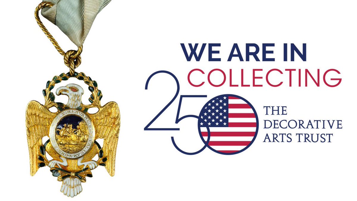 We’re thrilled to be part of the Decorative Arts Trust’s new Collecting250 resource! This website features 250 objects—including three from our collections—that tell the story of America for the Semiquincentennial. Explore at collecting250.com