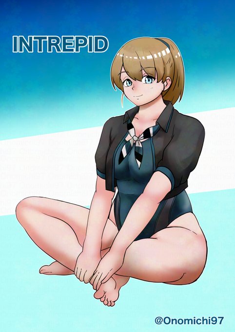 我らが水泳&英語教師のイントレ先生
 #艦これ版真剣お絵描き60分一本勝負_20250426 