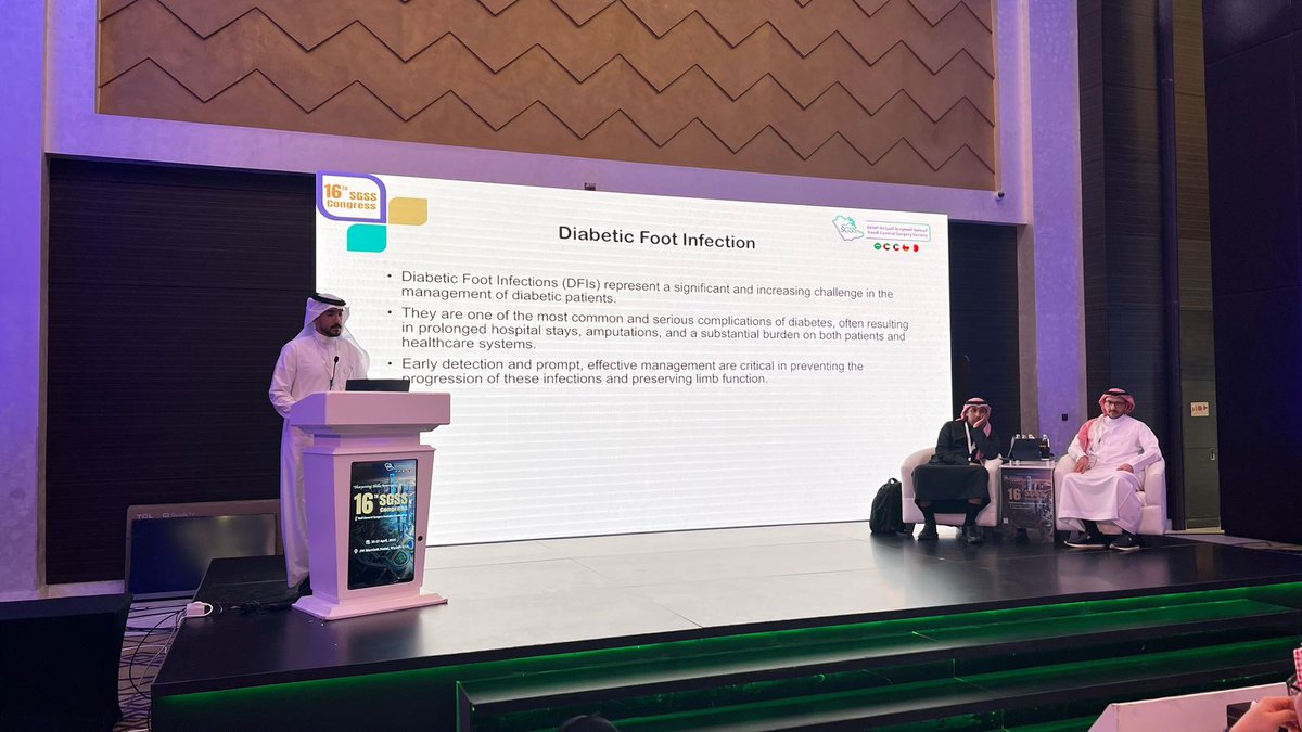 Infected Diabetic Foot approach by Dr Abdulrahman Alsaqabi

#SGSS2025 #SGSS16