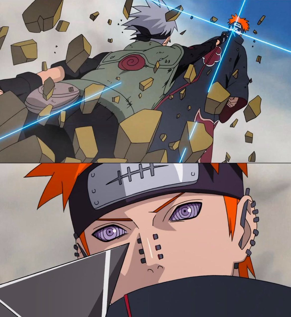 Kakashi vs Pain