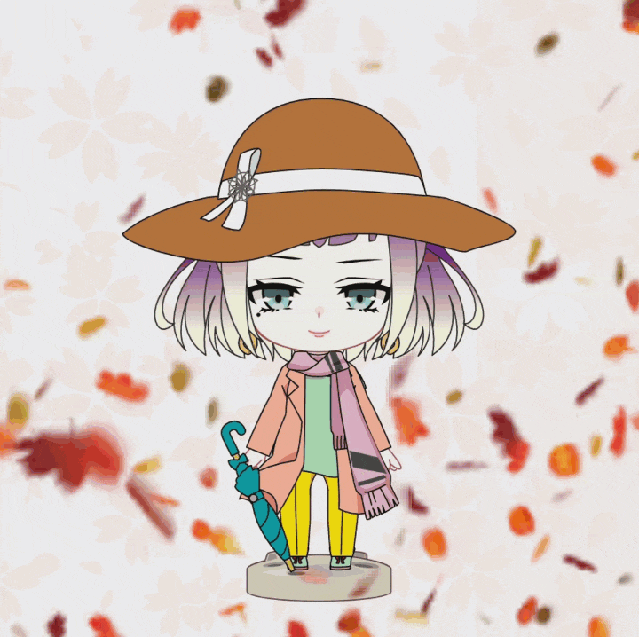 Oi, guv'ners! ArtStyleMimi #44's collectin' leaves, but autumn's got 'er down. Fancy joinin' for a leaf-hunt and a cuppa?  Let's cheer 'er up! 🍂 #AutumnVibes #HerbariumHeroes )🥲