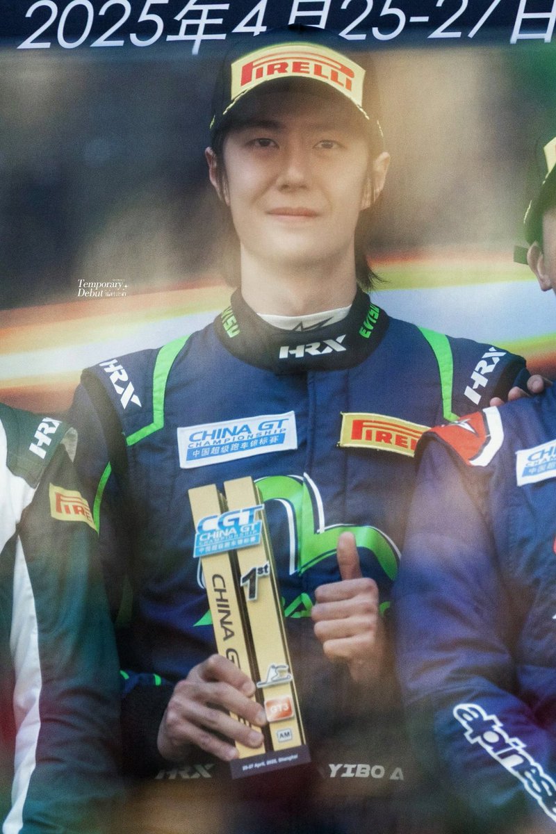 mtjuju816's tweet photo. ดีใจกับคุณแชมป์ 

WANGYIBO CGT RACE1 SIC
#YIBO85xCGTShanghaiRace1 https://t.co/vJSHMPrauD