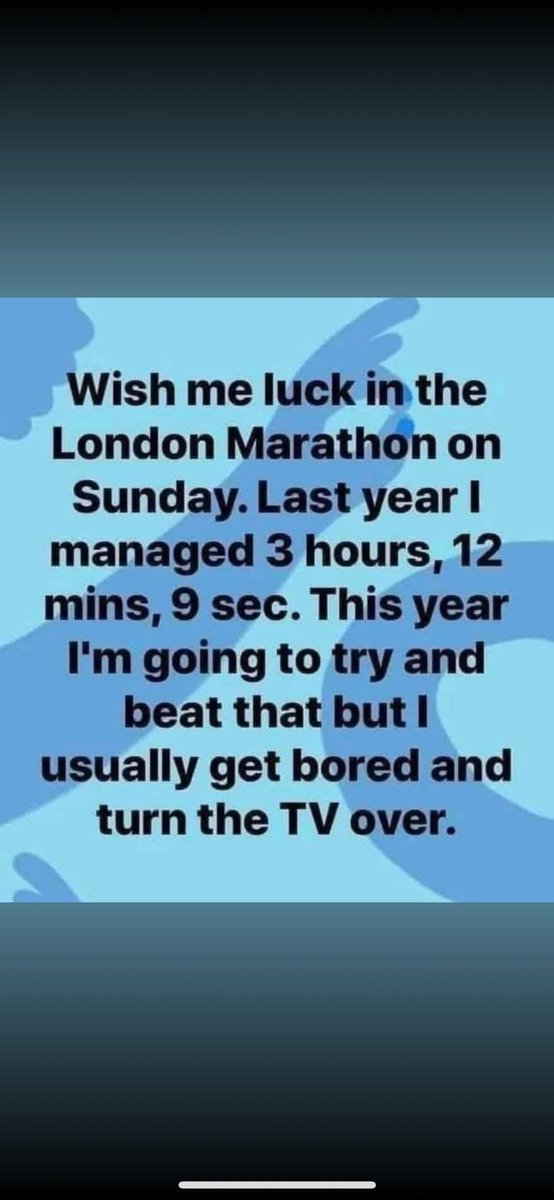 Training hard… on the couch! Who else is running the remote marathon this weekend? #LondonMarathon #CouchAthlete #FYP #Relatable”