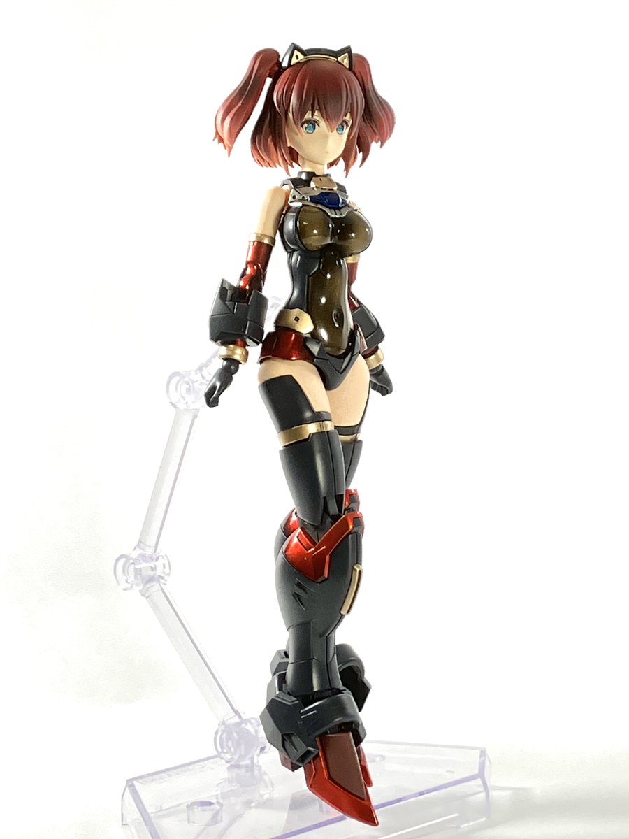 ax_onaganeko's tweet image. #MS少女
#春のMS少女自慢
私はモチーフ崩してるのばっかりよw

《カディナ》

闇堕ちライフリチックなツーサイドアップ娘