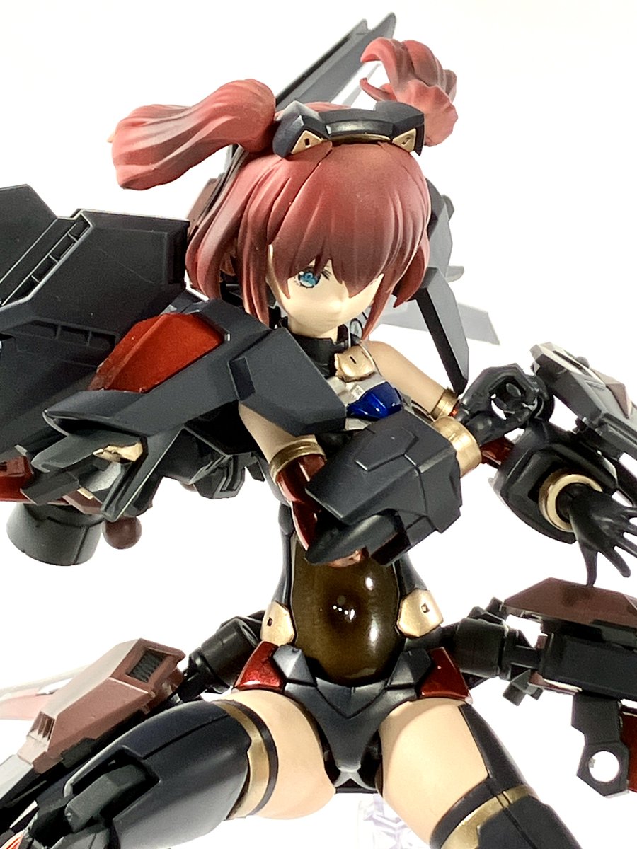 ax_onaganeko's tweet image. #MS少女
#春のMS少女自慢
私はモチーフ崩してるのばっかりよw

《カディナ》

闇堕ちライフリチックなツーサイドアップ娘