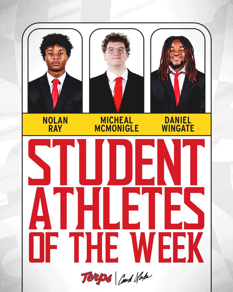 Michael Locksley (@coachlocks) on Twitter photo Congrats to our Student Athletes of the Week: @ Nolanray05 <a href="/MichaelMcMonig2/">Michael McMonigle</a> @ <a href="/___dw11/">ki11switch</a> Congrats to our Student Athletes of the Week: @ Nolanray05 <a href="/MichaelMcMonig2/">Michael McMonigle</a> @ <a href="/___dw11/">ki11switch</a>