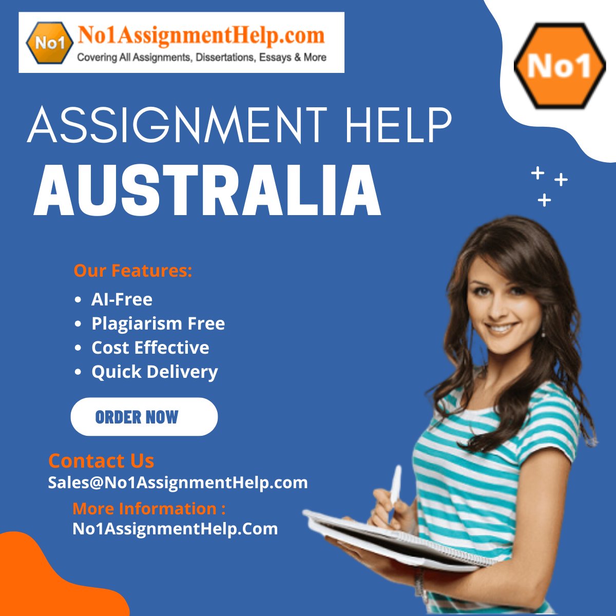 au_assignment's tweet image. Are you having difficulty understanding the complex assignment topics? 🤔📚Highly experienced writers of No1AssignmentHelp.Com make it easy. ✍️✨Subscribe to our coursework writing services in Australia 🇦🇺&amp;amp; be sure for an A+ grade! 🏆

🌐 Web: no1assignmenthelp.com/au/