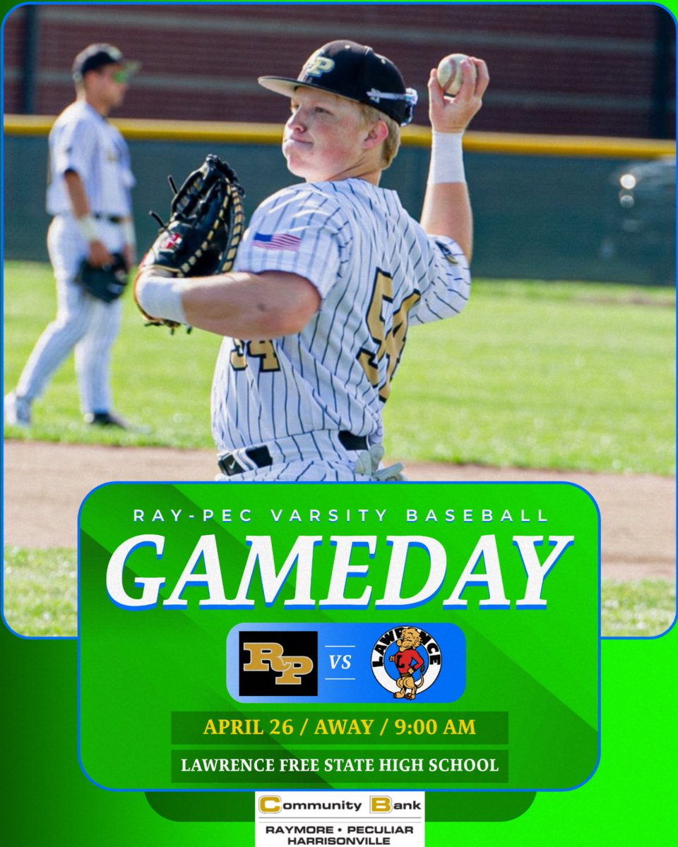 We're getting set to go BRIGHT AND EARLY with our GAME THREE finale of the River City Festival against Lawrence High School. 🌅🏟😎