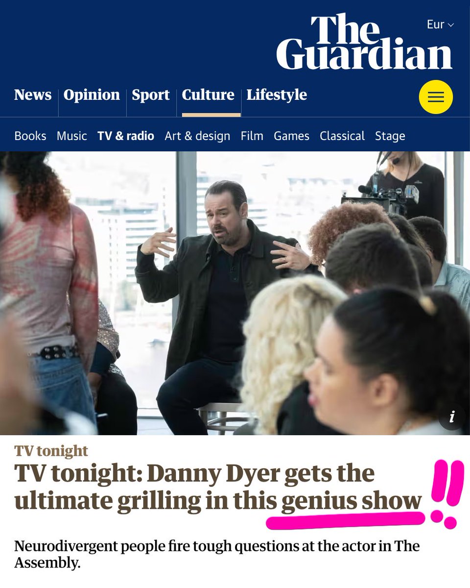 🔥 'Genius Show' from The Guardian!
THE A TALKS UK, tonight on <a href="/ITV/">ITV</a> and <a href="/ITVX/">ITVX</a> 
👏 <a href="/RockerdaleTweet/">Rockerdale Studios</a> 
theguardian.com/tv-and-radio/2…