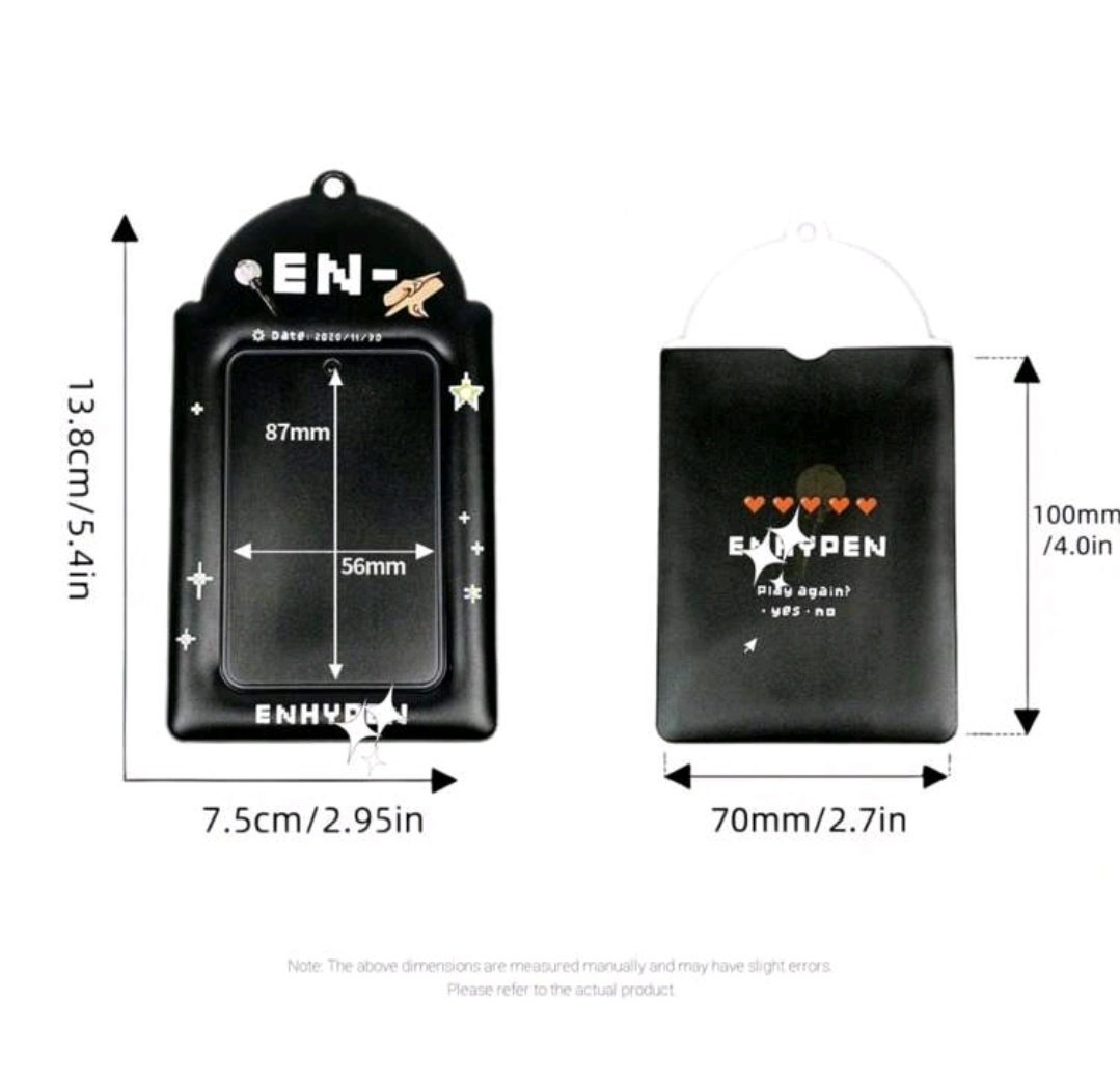 ✩‧₊*:・wts lfb ph ･:*₊‧✩
➜  ⟦ #sheena_sells ⟧  

✦ ENHYPEN CARD HOLDER 

FREE SF AND PF!! 

७ ₱ 75
७ payo only 
७ mod : flash, jnt, ninjavan 
   — sat/sun booking
७ mop : gcash

Ꮺ reply / dm to claim 
please rt, tyy! 

. photo card sleeves