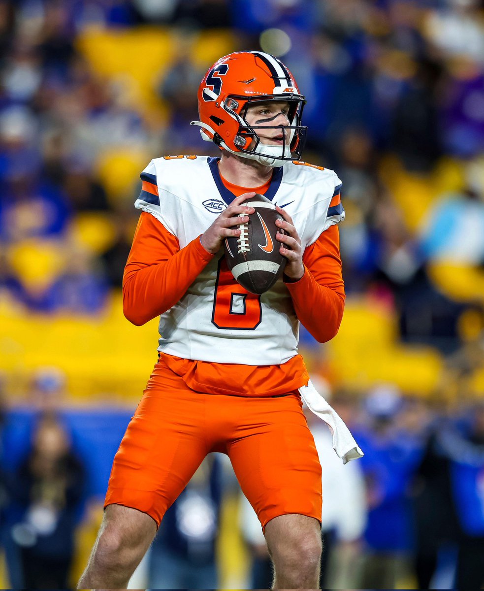 PFF_Simon's tweet image. If the #Steelers want a QB, they could do worse than consider Kyle McCord.
Possibly the one I would want the most out of the names that are left.
#NFLDraft2025 #NFLDraft