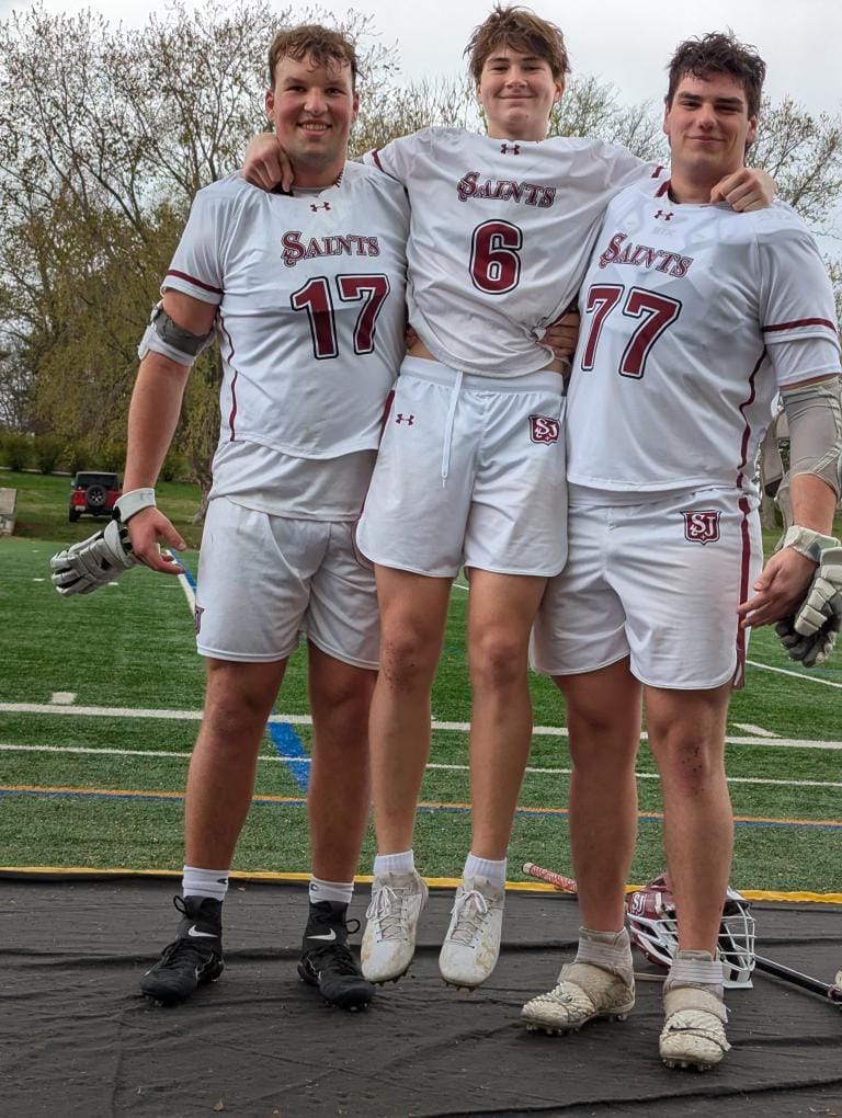 Max Vivier (@maxvivier) on Twitter photo Keeping up my conditioning in my off-season with Lacrosse - who doesn't love running around wreaking havoc once in a while?
<a href="/SJSathletics/">Saint James Sports</a> <a href="/StJamesSaintsFB/">St. James School Saints Football</a>
<a href="/aalexfletcherr/">Alex Fletcher</a> <a href="/CoachPonderSJS/">Colin Ponder</a> Keeping up my conditioning in my off-season with Lacrosse - who doesn't love running around wreaking havoc once in a while?
<a href="/SJSathletics/">Saint James Sports</a> <a href="/StJamesSaintsFB/">St. James School Saints Football</a>
<a href="/aalexfletcherr/">Alex Fletcher</a> <a href="/CoachPonderSJS/">Colin Ponder</a>