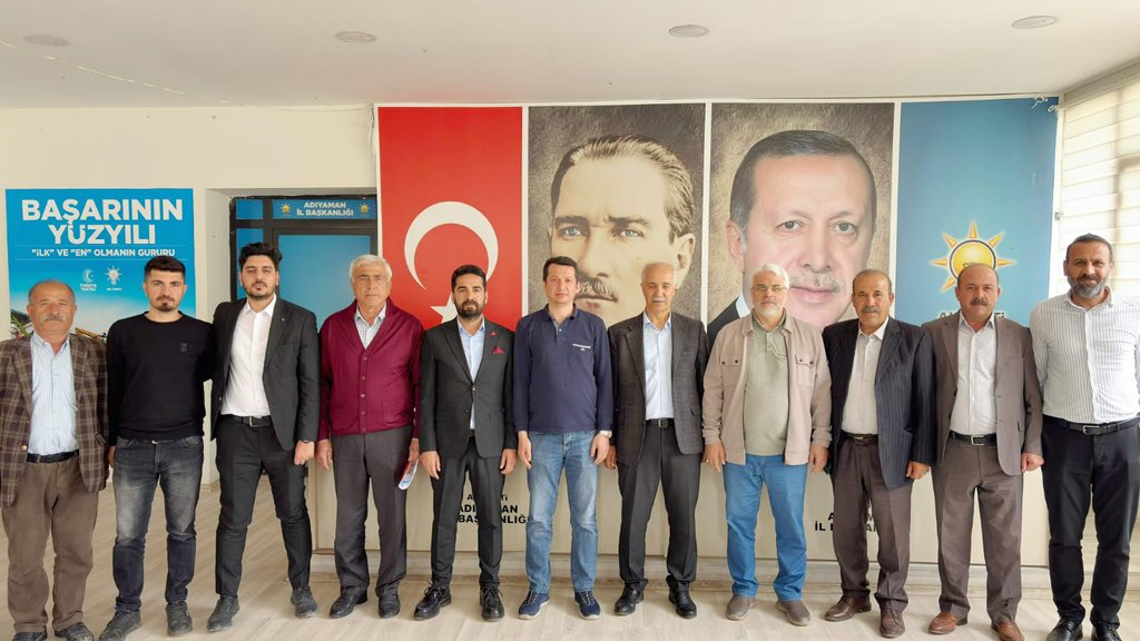 📍AK Parti Adıyaman Merkez İlçe Başkanlığı

Başkanlığımızı ziyaret eden 24., 25. ve 26. Dönem Milletvekilimiz Sn. <a href="/DrSalihFirat/">Dr. Salih FIRAT</a> ’a nazik ziyaretleri için teşekkür ederiz.

Birlik ve beraberlik içerisinde çalışmalarımıza devam ediyoruz.

<a href="/abuyukgumus/">Ahmet Büyükgümüş</a>
<a href="/hakanaksu058/">Hakan AKSU 🇹🇷</a>
<a href="/farukaytek/">Faruk Aytek</a>