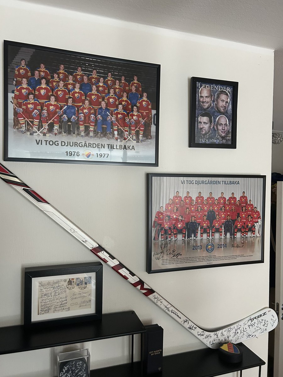 Janne_Palsson's tweet image. Behöver göra en tavla till. 😎 #DIFHockey #dif #inredning