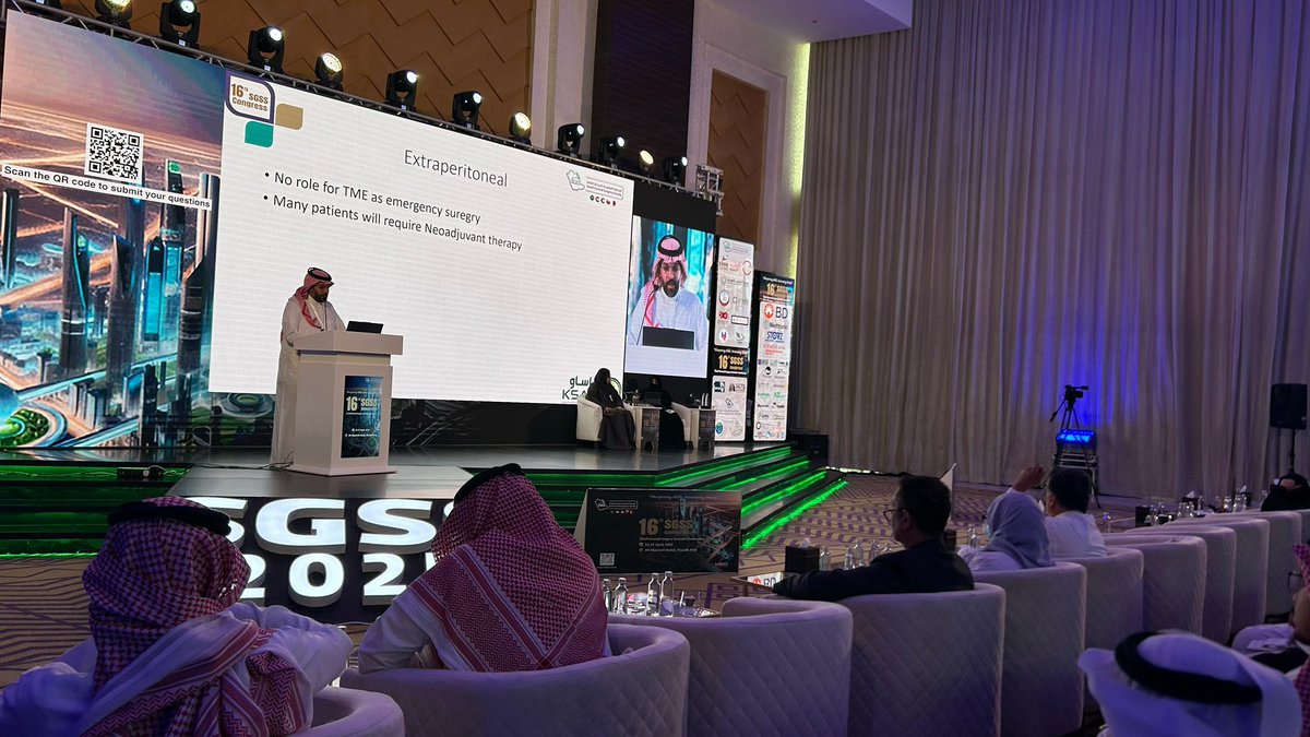 Don’t miss "Management of Emergency Rectal Cancer Presentation"by Dr. Nahar Alselaim—critical insights on acute care strategies, surgical decision-making, and optimized outcomes for these high-stakes cases. A must for colorectal surgeons.

 #SGSS16 #SGSS2025